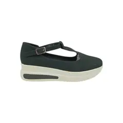 HERIEL - Zapato Negro Plataforma Mujer
