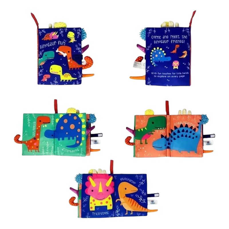 GENERICO - Libros Táctiles Tela Sensoriales Para Bebés Y Niños