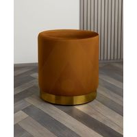 Puff Felpa Gold Olivia - Marrón