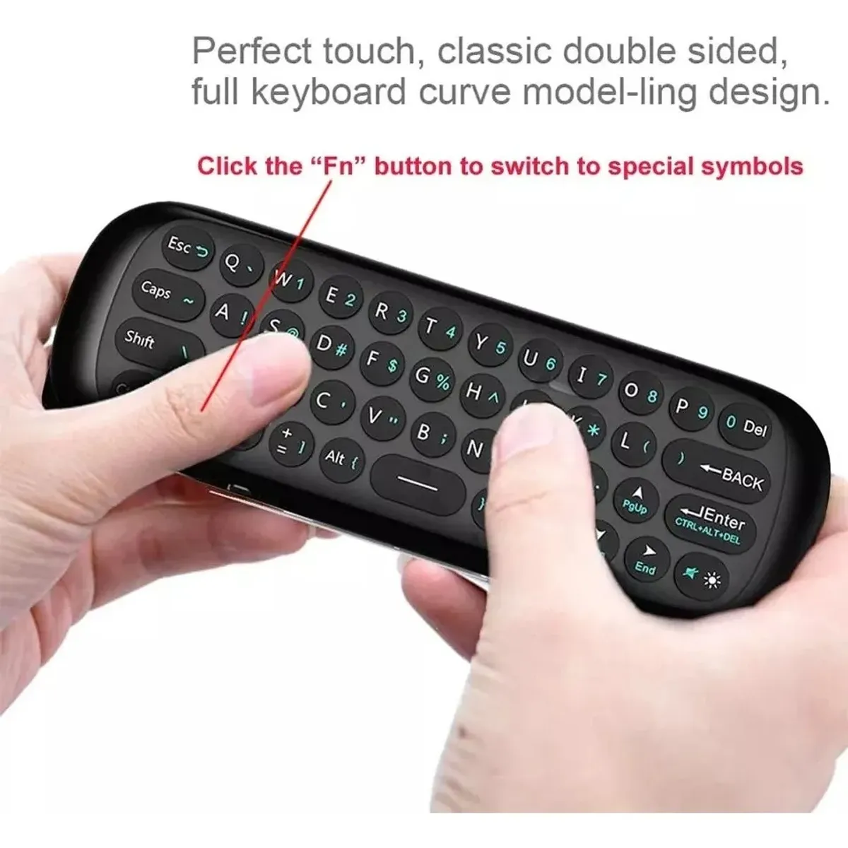 GENERICO - Control Teclado Inalámbrico Remoto Wechip Air Mouse 24g