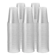 GENERICO - Vaso Plastico Desechable Transparente 50 Un 500 Cc (16 Oz )