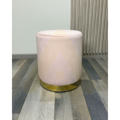 Imagen 2 del producto Puff Felpa Gold Olivia - Rosa