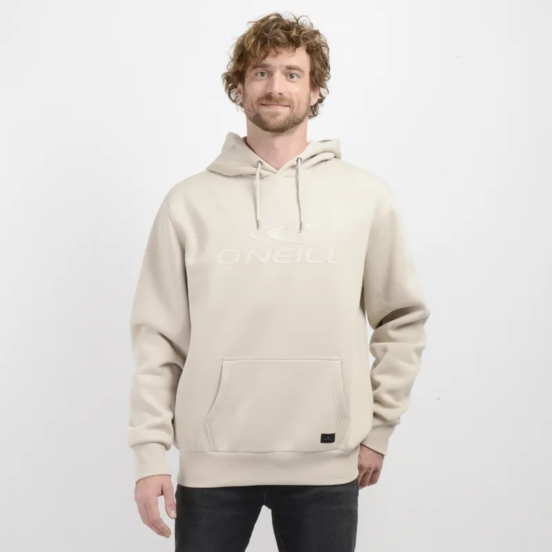 O'NEILL - POLERON LOGO HOODIE BEIGE