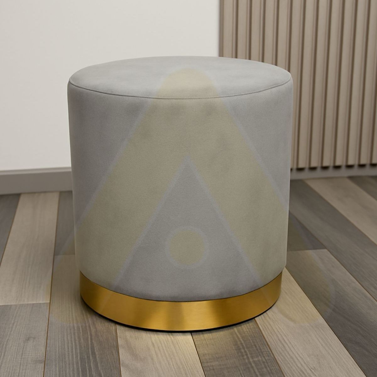 HABITA2 CHILE - Puff Felpa Gold Olivia - Gris