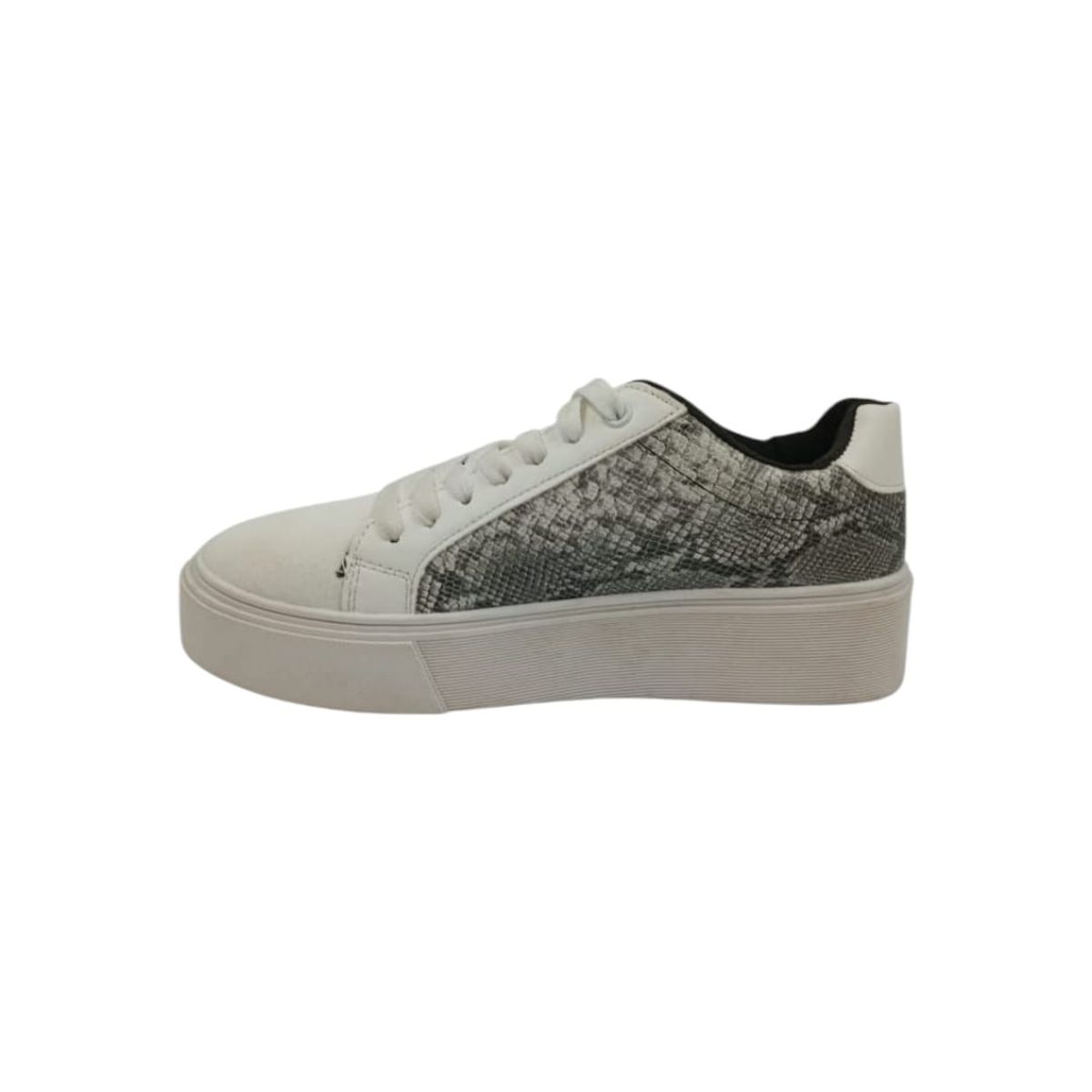 HERIEL - Zapatilla Blanca Print Mujer