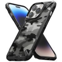Carcasa Ringke Fusion-X Para iPhone 14 Pro - Camo Black