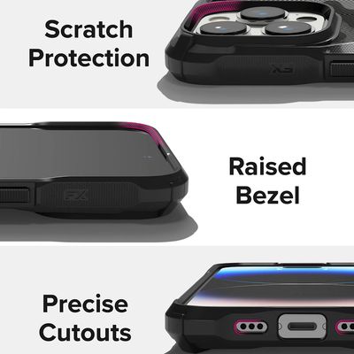 Imagen 2 del producto Carcasa Ringke Fusion-X Para iPhone 14 Pro - Camo Black