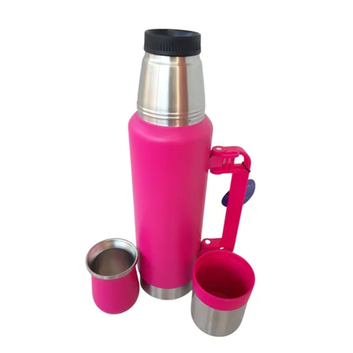 CARIBEE - Termo Mate 120ml + Envase 50ml Bombilla Acero Inoxidable