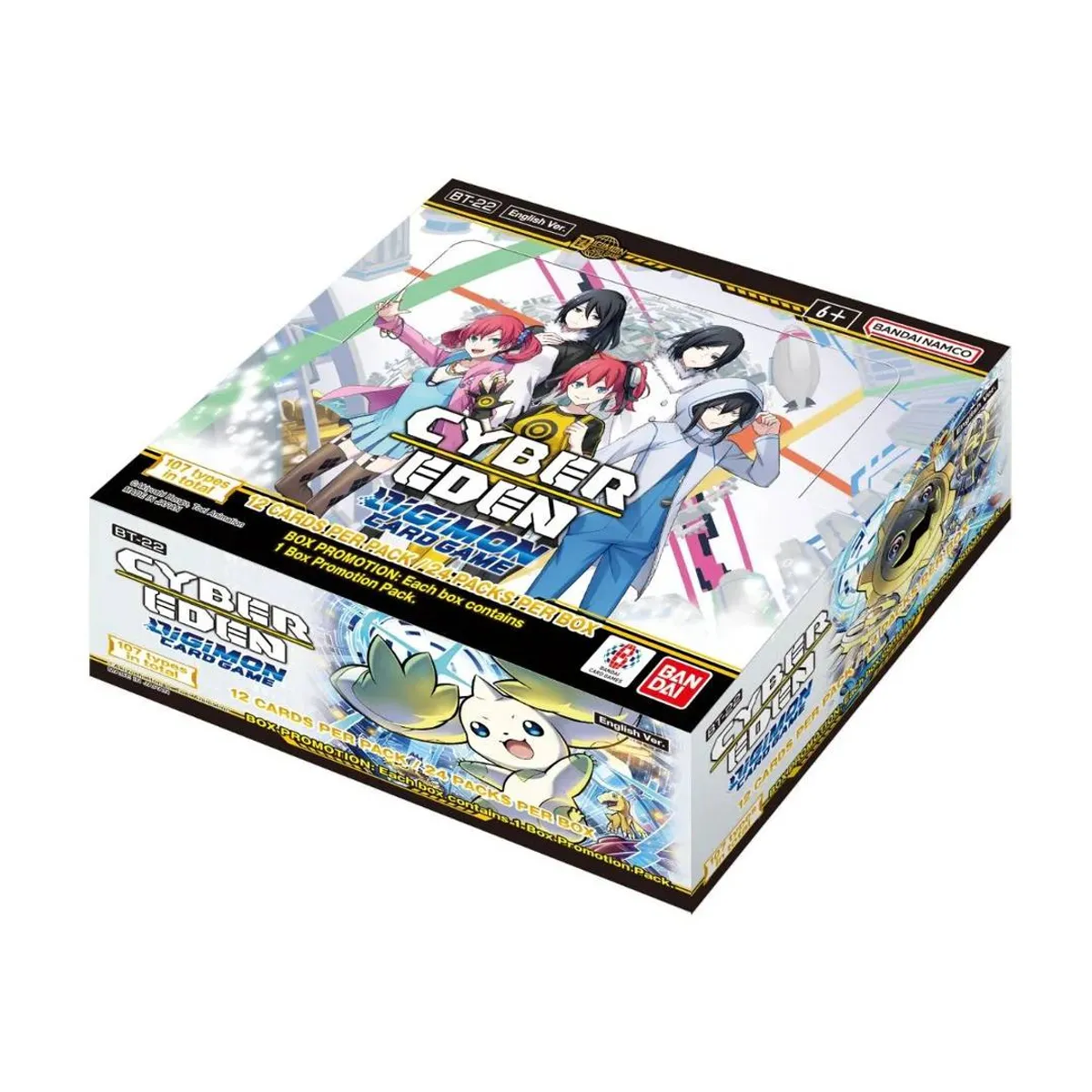 BANDAI - Digimon TCG: Booster Display BT-22 Cyber Eden