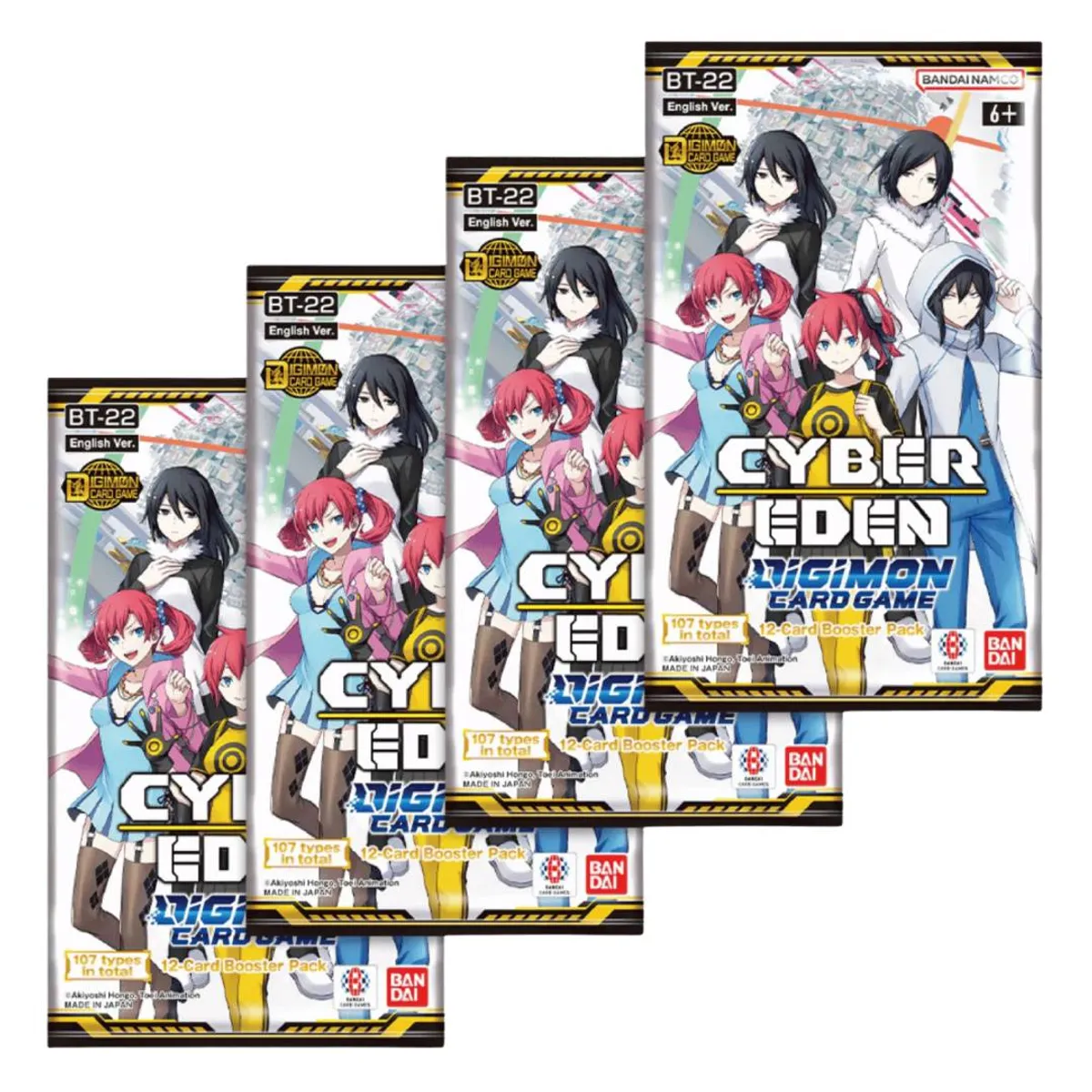 BANDAI - Digimon TCG: Booster Display BT-22 Cyber Eden