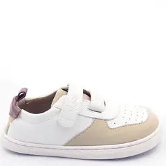 DODA - Zapatilla infantil ergonómica blanca Suki Arena