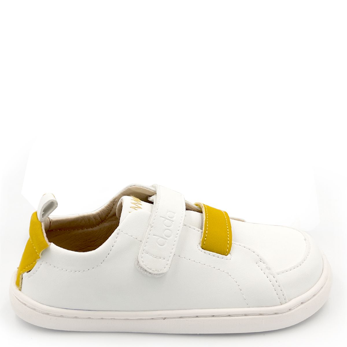 DODA - Zapatilla infantil ergonómica blanca Pumo