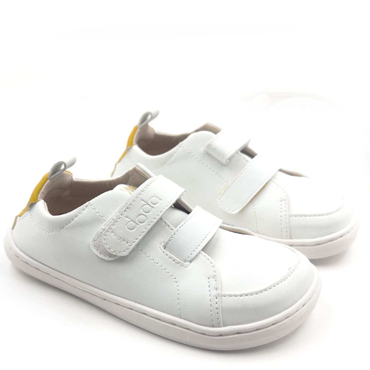 DODA - Zapatilla infantil ergonómica blanca Pumo