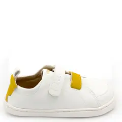 DODA - Zapatilla infantil ergonómica blanca Pumo