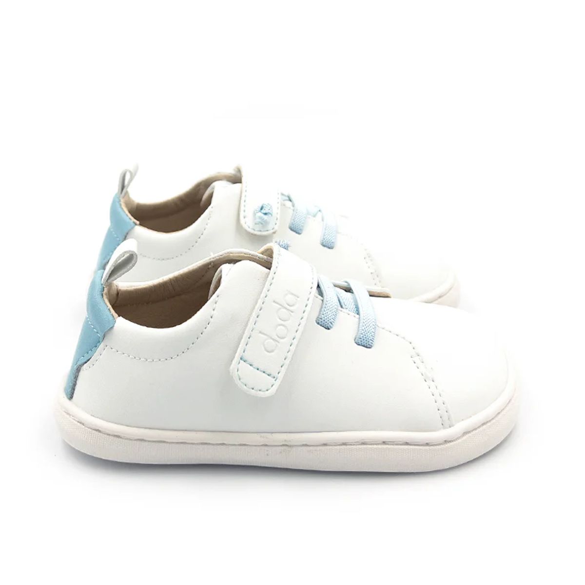 DODA - Zapatilla infantil ergonómica blanca Lilo Blanca