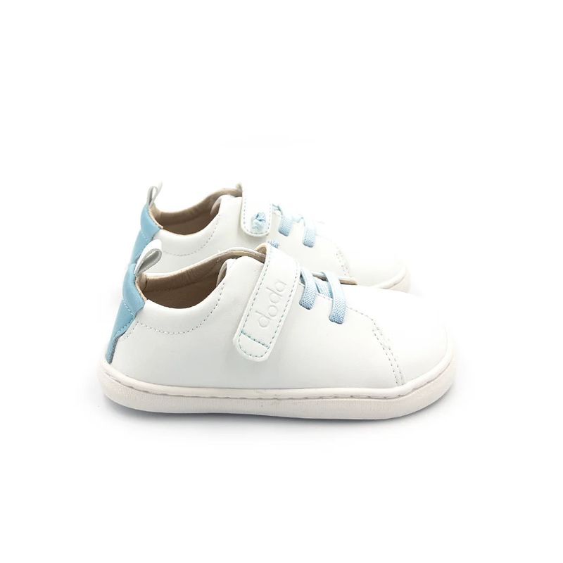 DODA - Zapatilla infantil ergonómica blanca Lilo Blanca