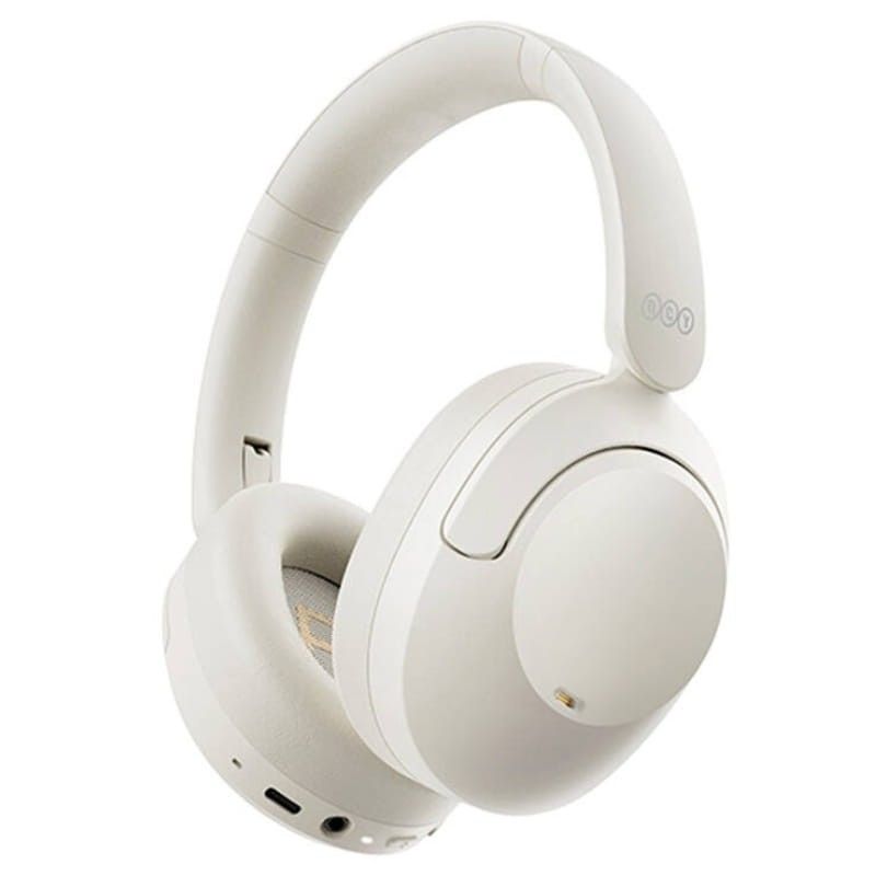 QCY - Audífonos Inalámbricos Qcy H4 Anc Activa 80h Hi-res Bt 5.3 Blanco