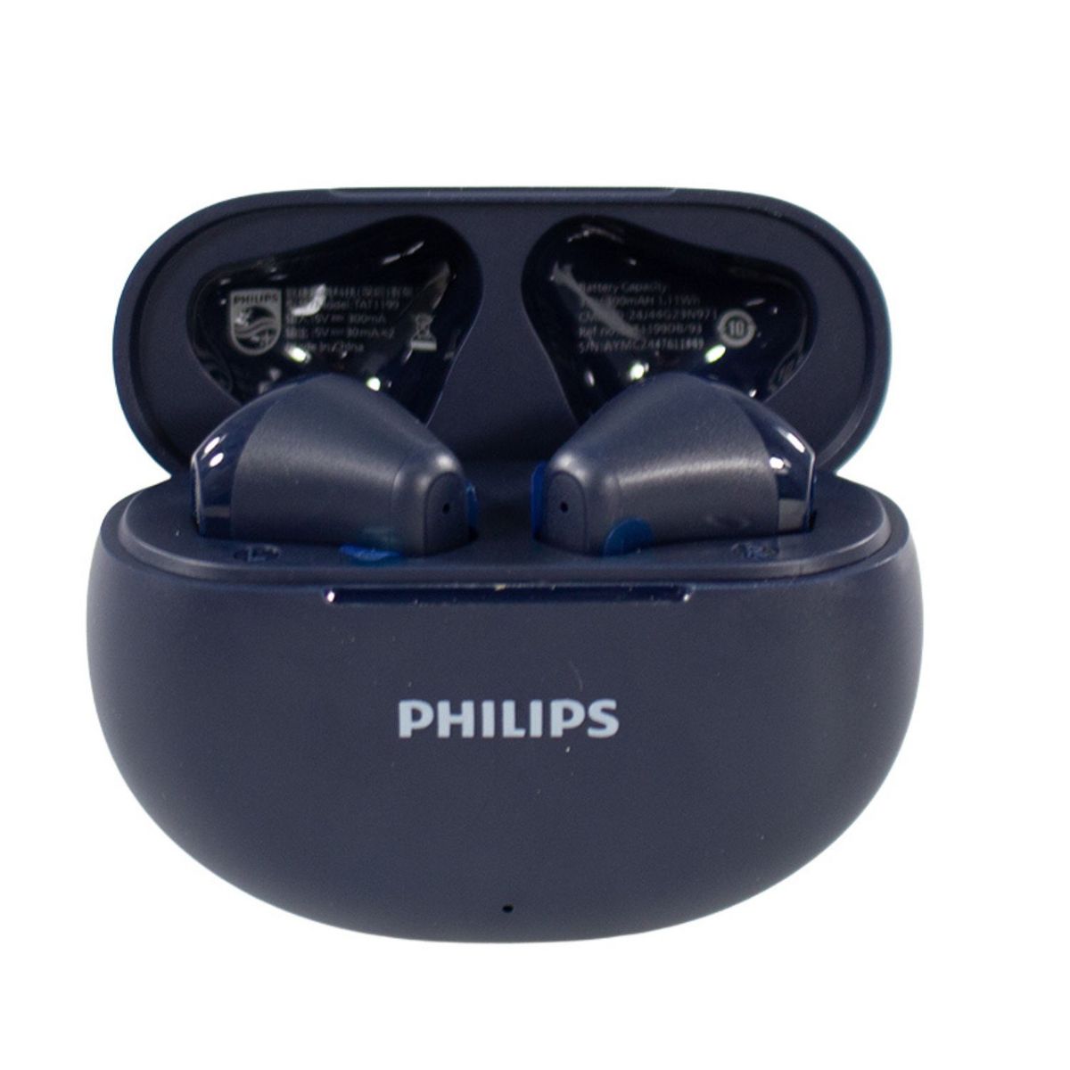 PHILIPS - Audífonos Bluetooth Azul Con Micrófono Philips TAT1199DB - SC