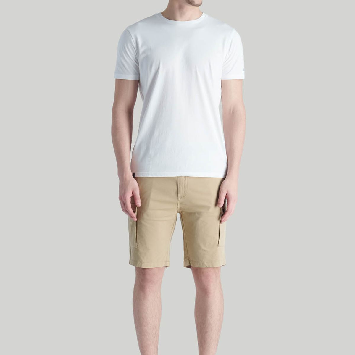NIMTU - Polera Tres Cruces Casual Blanco Nimtu
