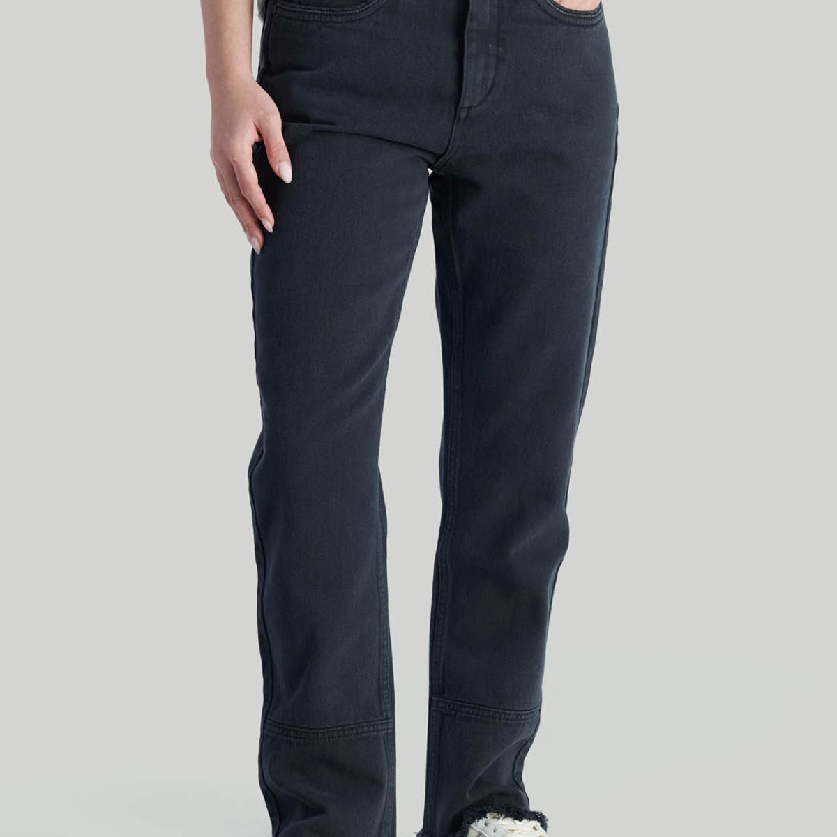 NIMTU - Jeans Lirio Casual Negro Nimtu