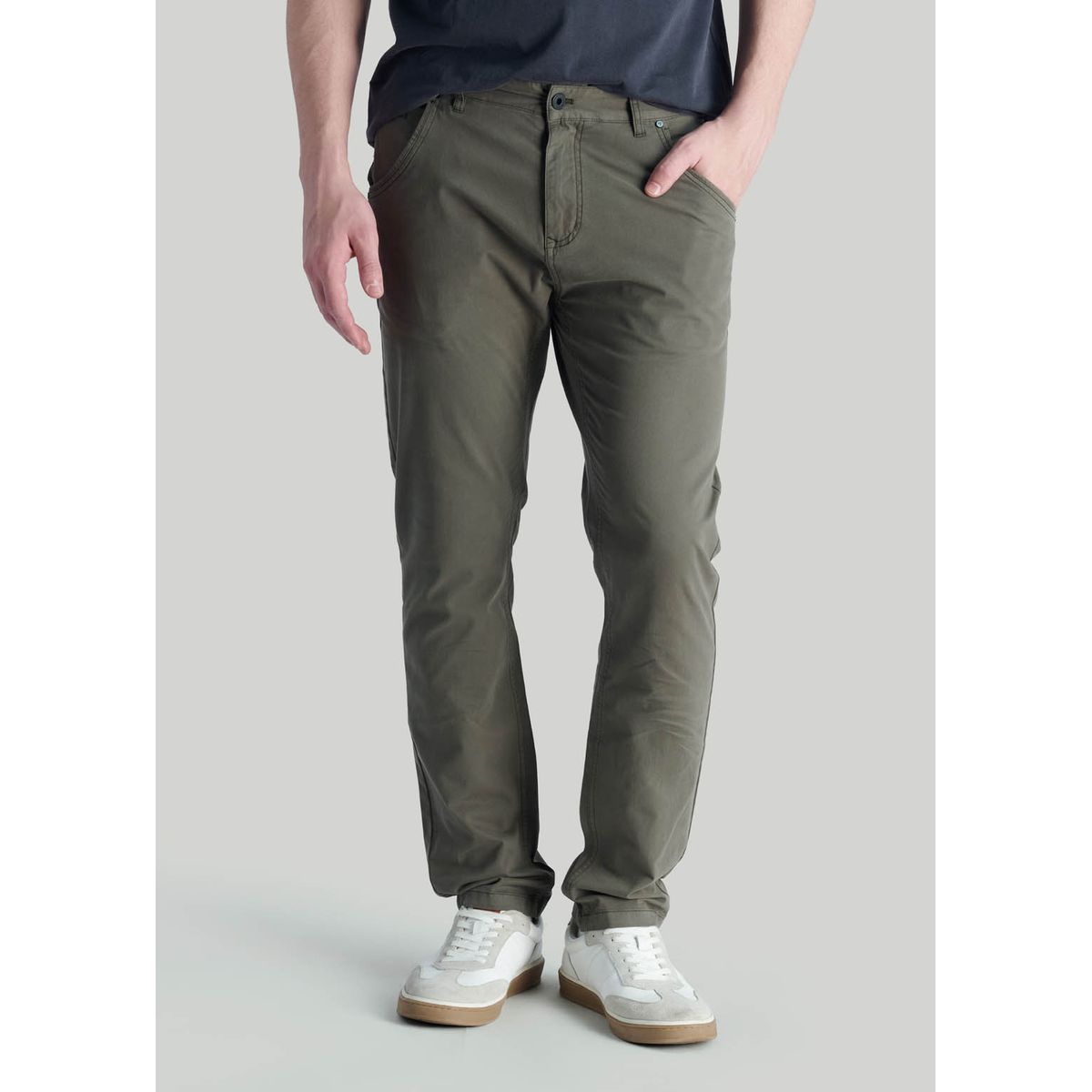 NIMTU - Pantalón Maqui Casual Gris Nimtu