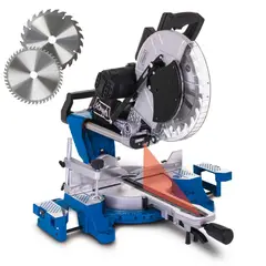 SCHEPPACH - Ingleteadora Telescopica 12 Pulgadas 2000w + 2 Discos -