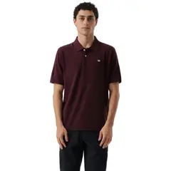 DOCKERS - Polera Hombre Polo Piqué Regular Fit Burdeo