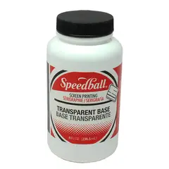 SPEEDBALL - Base Tinta Incolora Transparente Serigráfica 236ml