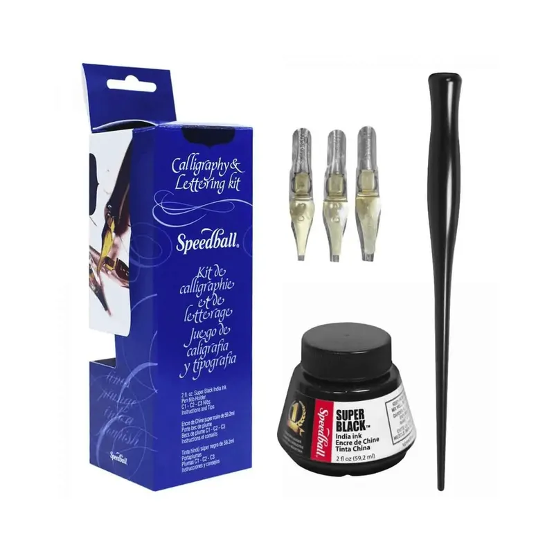 SPEEDBALL - Kit Básico De Caligrafía & Lettering Speedball