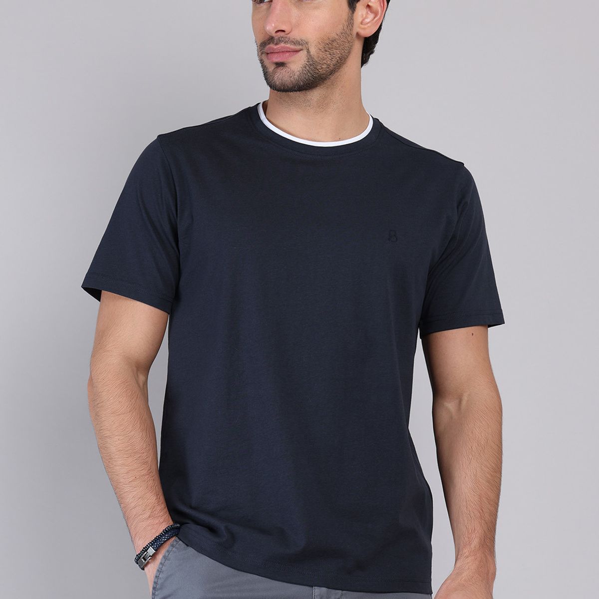 PIERO BUTTI - Polera Cuello Redondo Piero Butti PIERO BUTTI