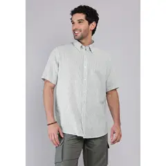 PIERO BUTTI - Camisa Lino Algodón