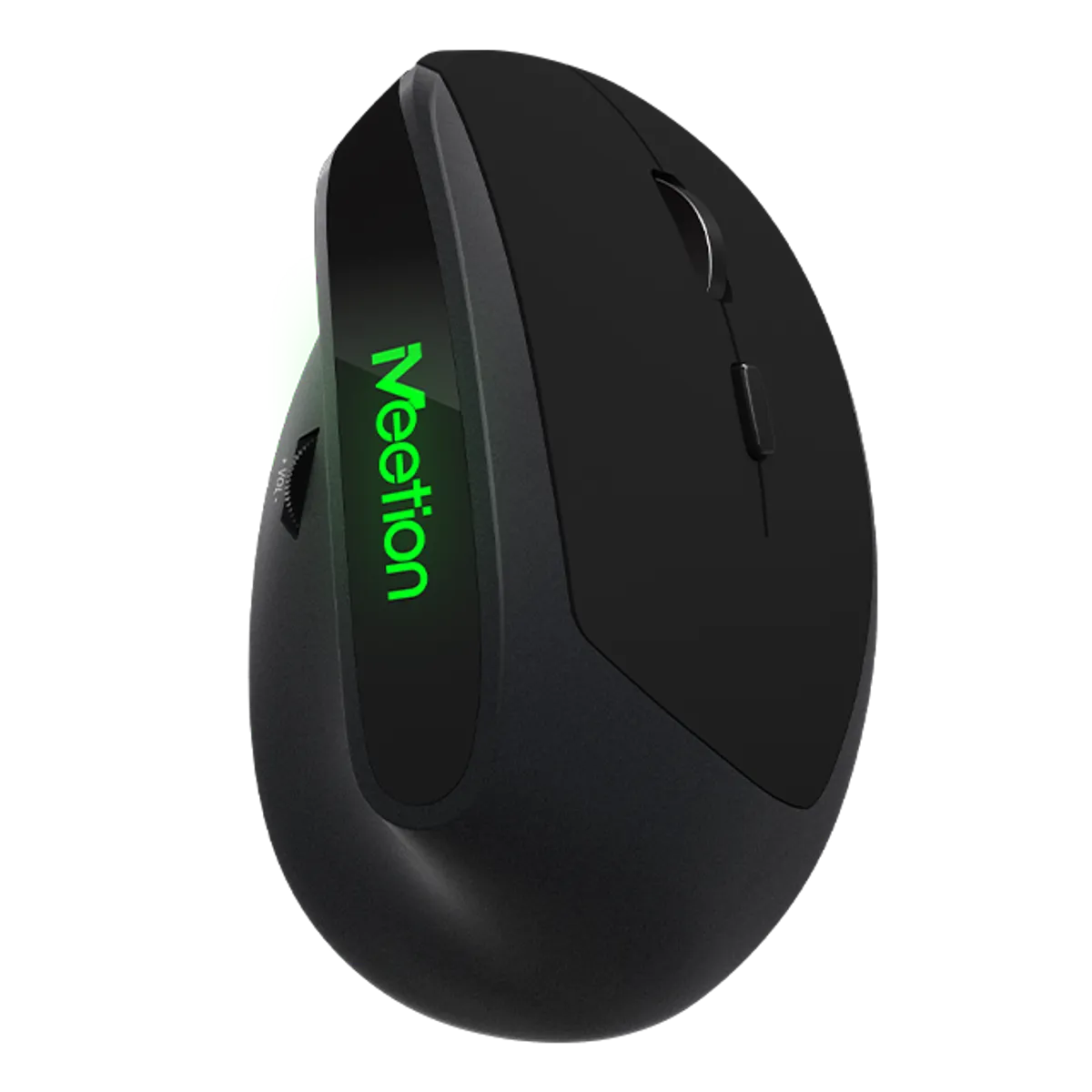 MEETION - Mouse Meetion R390 Vertical Ergonómico Inalámbrico Color Negro