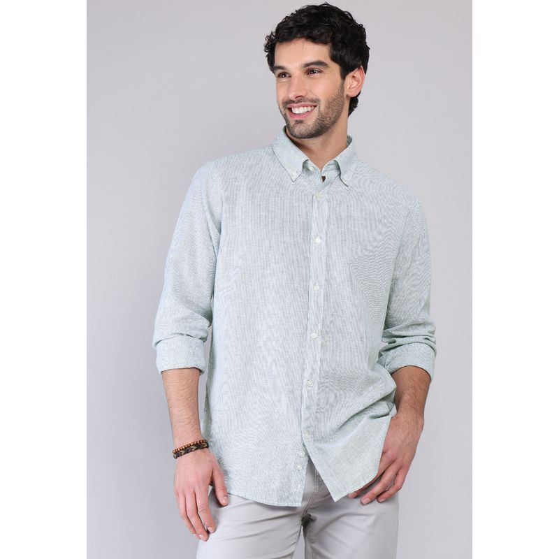 PIERO BUTTI - Camisa Lino Algodón Piero Butti PIERO BUTTI