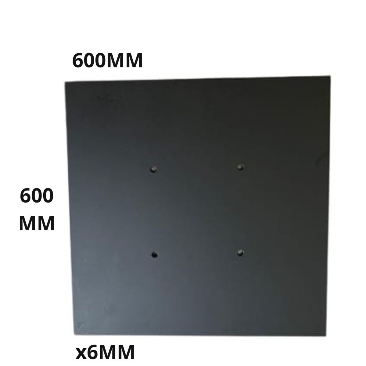 GENERICO - TAPA METALICA LISA EXTERIOR ANCLAJE CALIDAD ASTM A-36