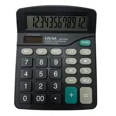 IRM - Calculadora De Mesa Numeros Grandes Xl12 Digitos