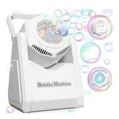 NO LOGO - Máquina De Burbujas Automática Portatil Pila O Usb