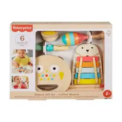 FISHER PRICE - Para Bebés Kit Instrumentos Musicales de Madera