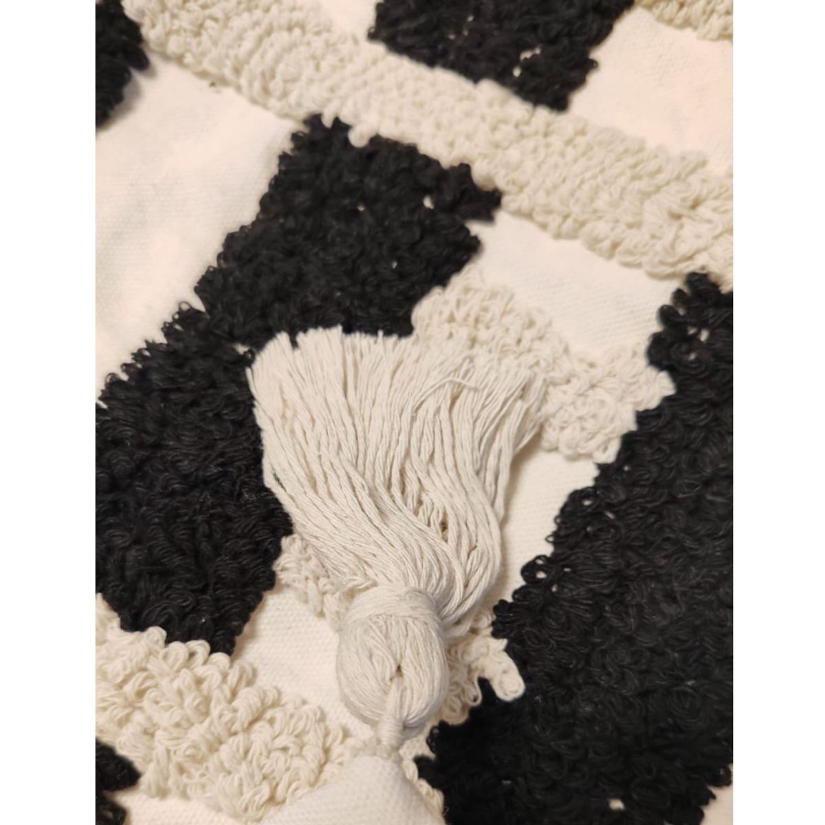 COMPRAPO - Set X 2 Fundas Cojín Boho "Bohemian Black" 45x45 cm