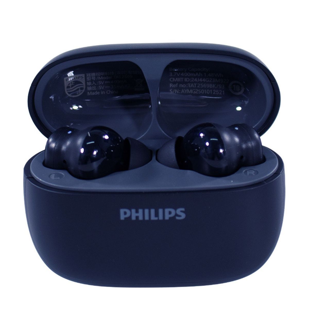 PHILIPS - Audífonos Bluetooth Con Micrófono Azul Philips TAT2569DB - SC