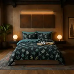 ARMONIA - Juego de sábanas 25 plazas King diseño Queen Canavis modelo 643