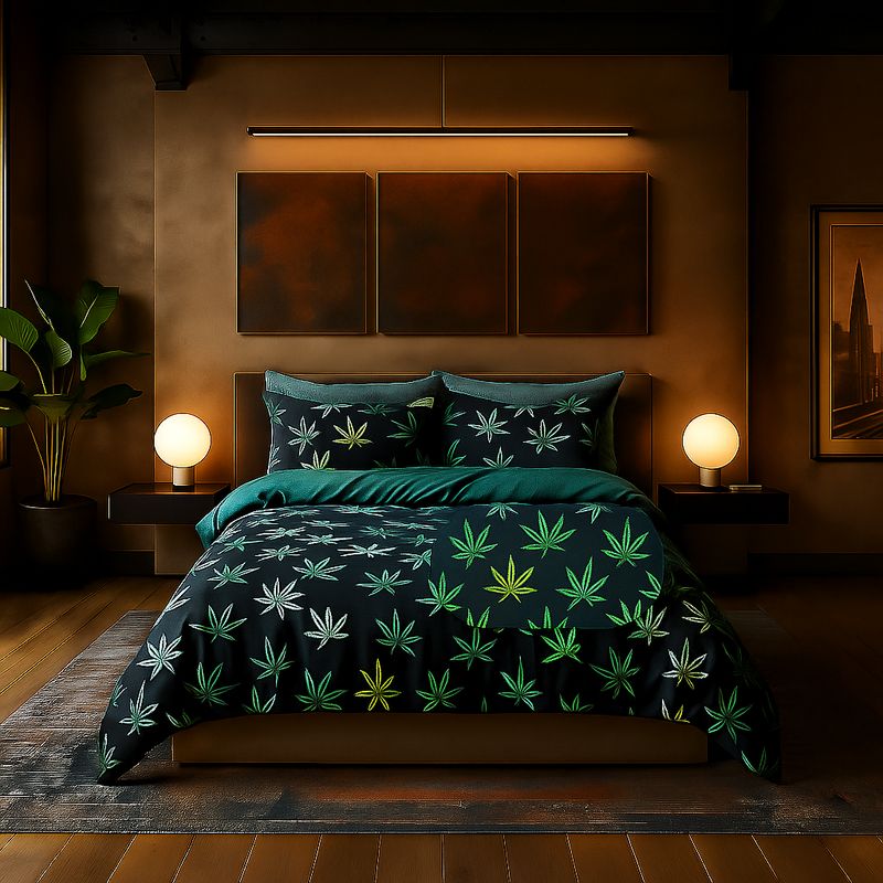 ARMONIA - Juego sabanas cama King de 25 plazas diseño Queen Canavis modelo 643