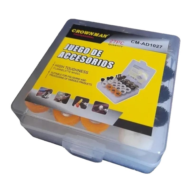 GENERICO - Set Accesorios Dremel O Minitornos Para Pulir 27pcs