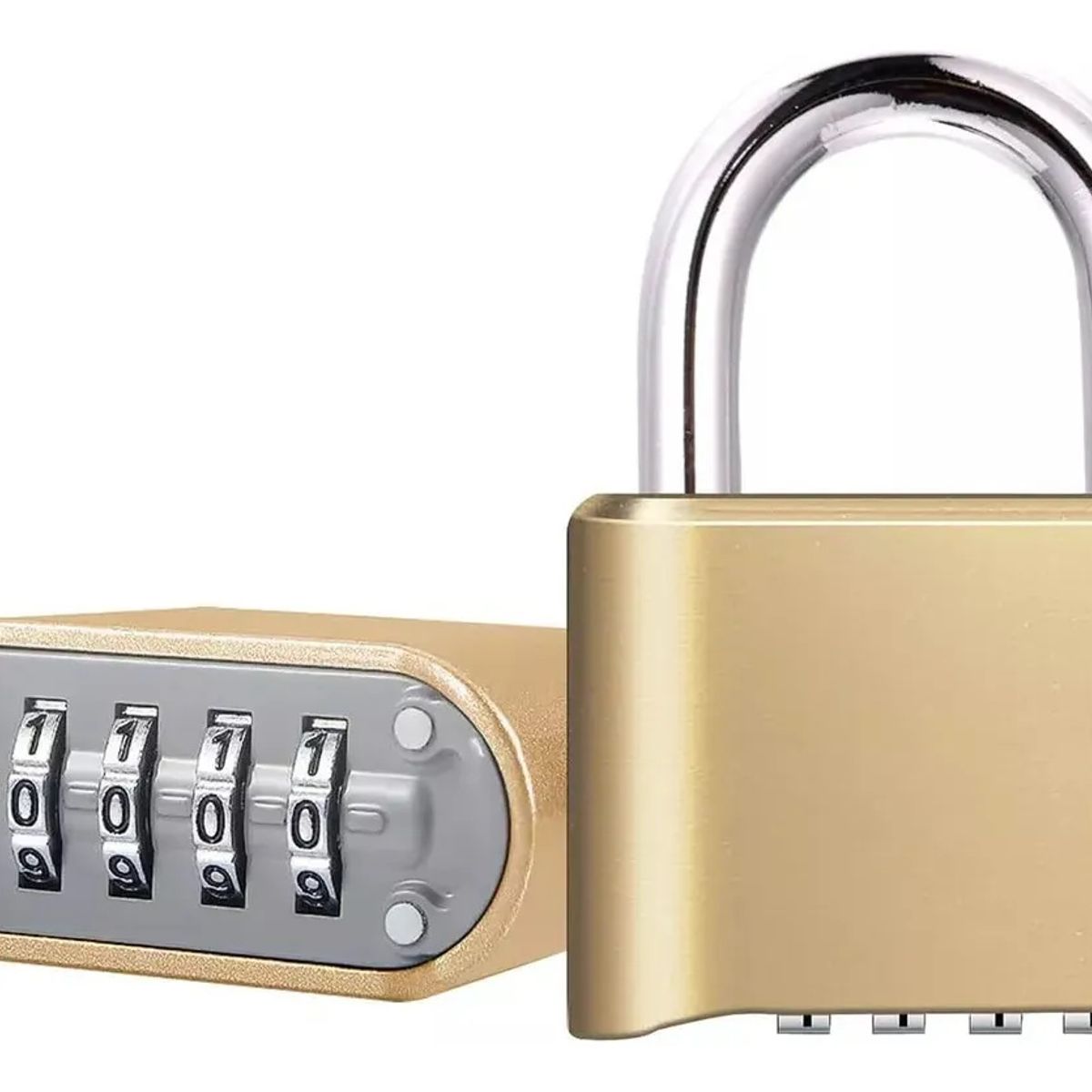 KUANGYE - Candado Clave Inoxidable 4 Dígitos Exterior Waterproof,para Puertas, Armarios