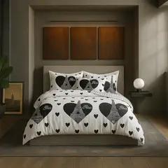 ARMONIA - Ropa de cama cama King de 25 plazas diseño Torre París modelo 633