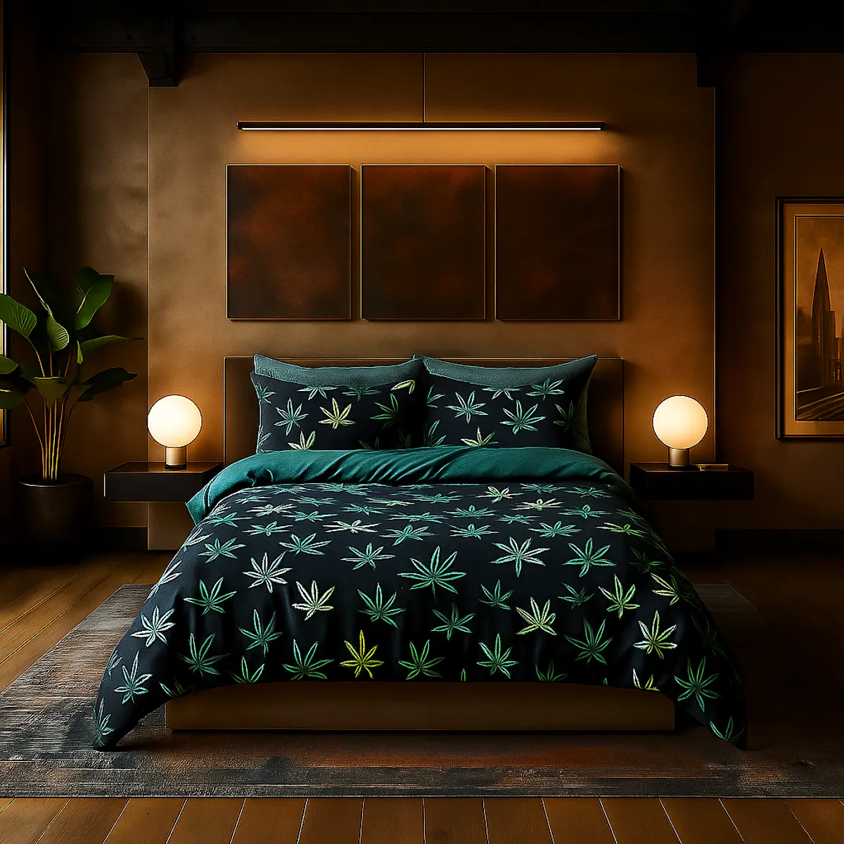 ARMONIA - Ropa de cama 25 plazas King diseño Queen Canavis modelo 643
