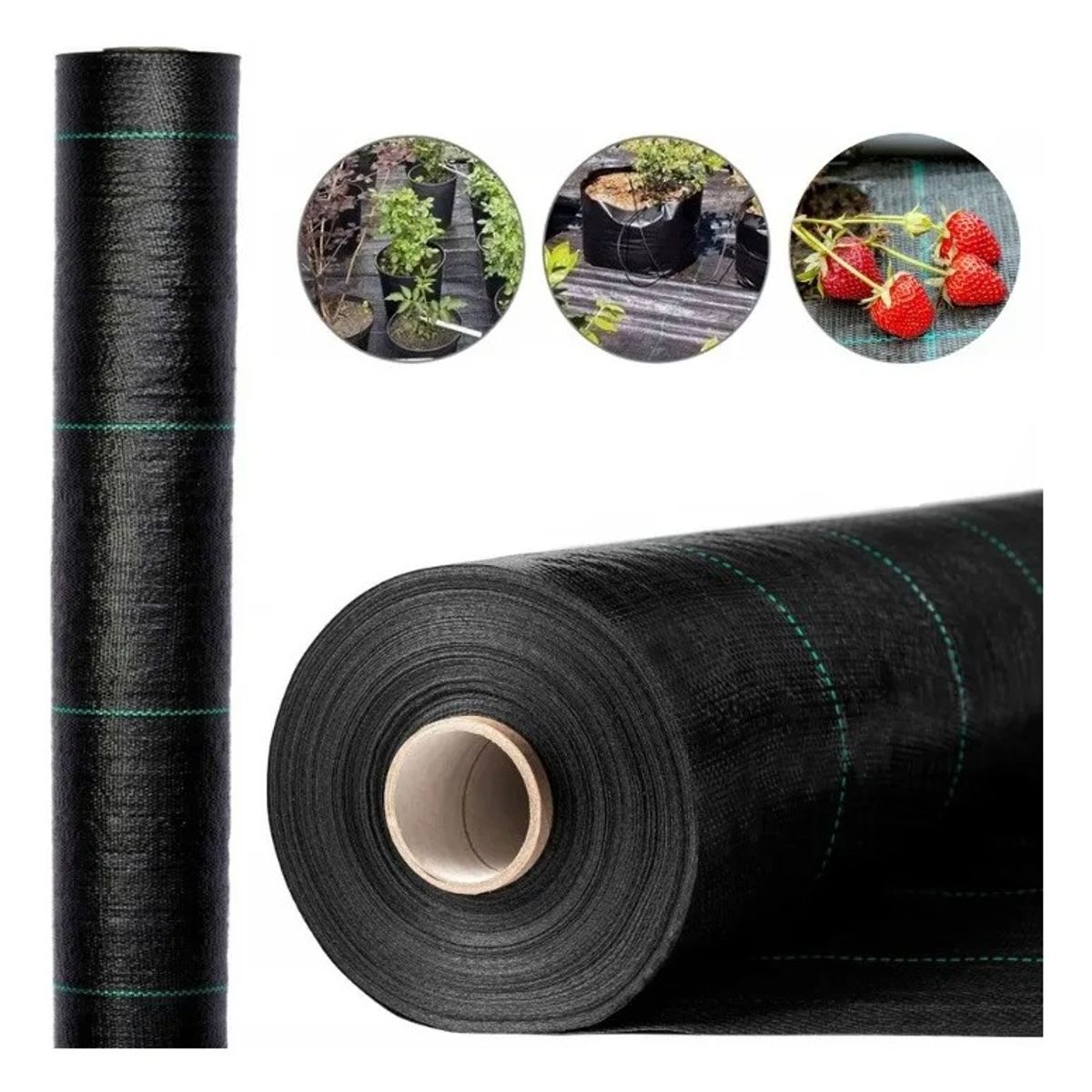 GENERICO - Ground Cover Antimaleza De 15 X 10 m Malla Antimaleza