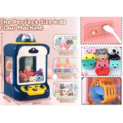 GENERICO - Mini Máquina De Garras Para Niños Azul