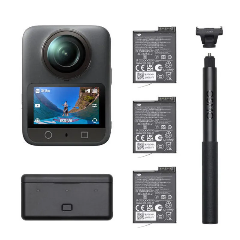 DJI - DJI Pack Aventura Osmo 360 cámara deportiva