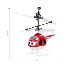 GENERICO - Juguete Helicoptero Volador A Control Remoto Rojo