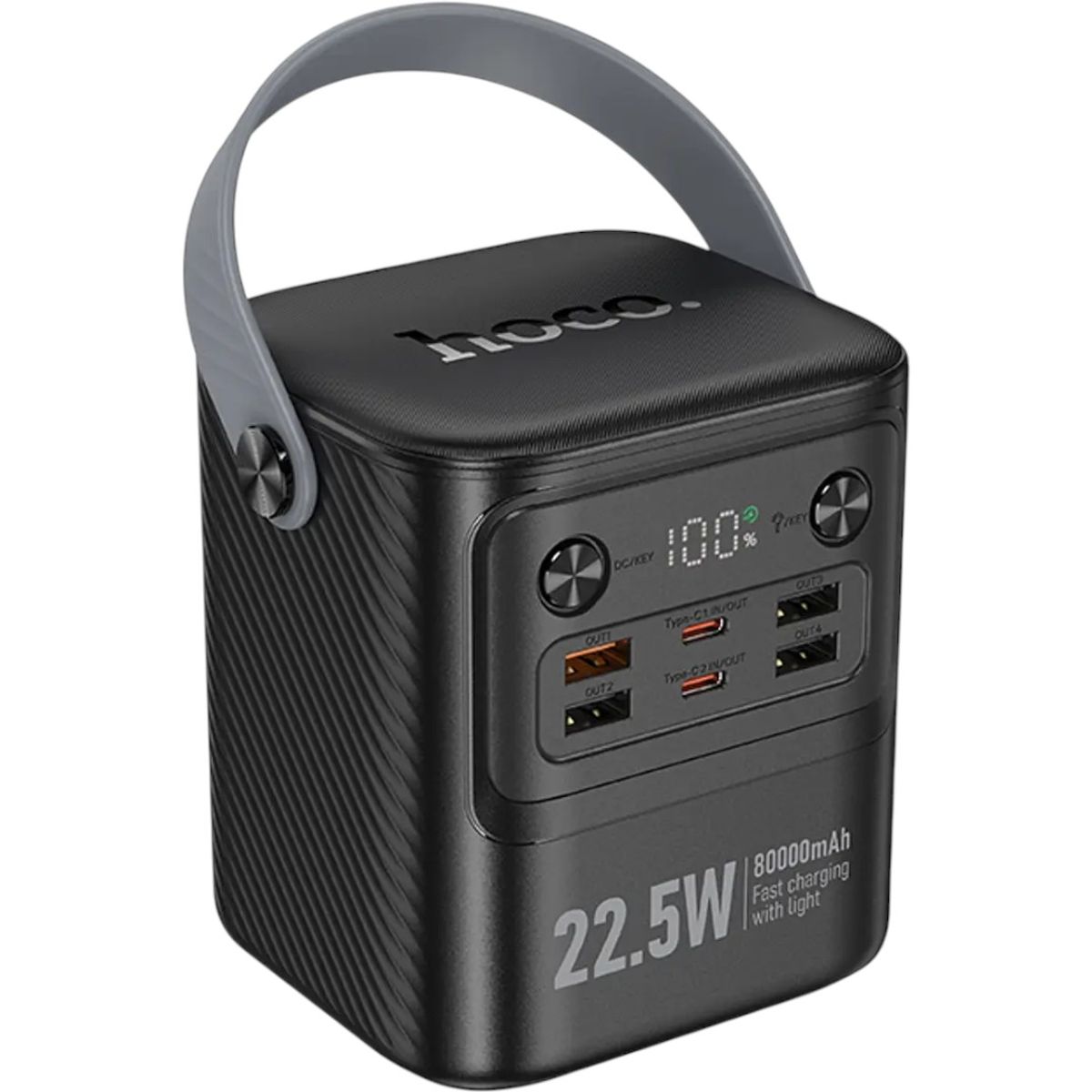 HOCO - Power Bank Hoco J152 80 000 mAh  Carga rápida PD 20 W & USB‑A 225 W